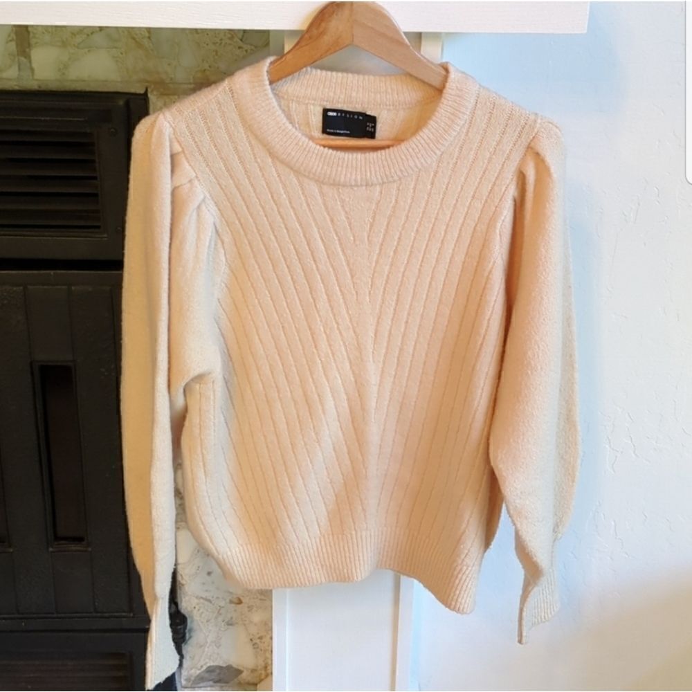 ASOS Design Cream Sweater